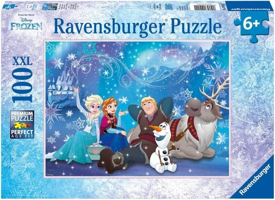 Ravensburger Puzzel Disney Frozen: IJsmagie - Legpuzzel - 100 Stukjes 1 Ravensburger Puzzel Disney Frozen: IJsmagie - Legpuzzel - 100 Stukjes