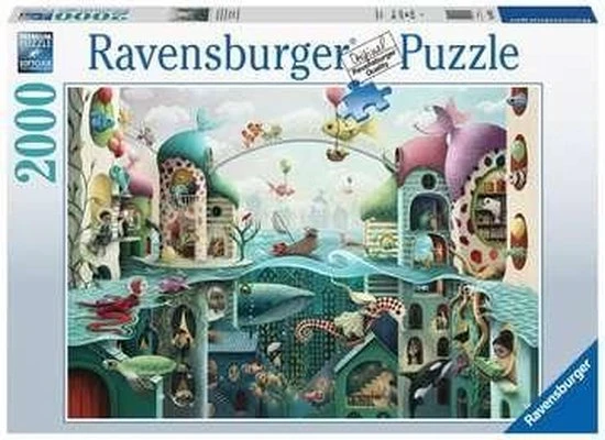 Ravensburger Puzzel If Fish Could Walk - Legpuzzel - 2000 Stukjes 4 Ravensburger Puzzel If Fish Could Walk - Legpuzzel - 2000 Stukjes - Afbeelding 4