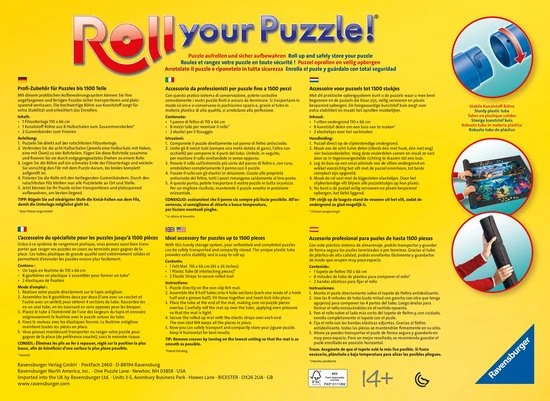 Ravensburger Roll Your Puzzle Puzzelmat 300 T/m 1500 Stukjes 7 Ravensburger Roll Your Puzzle Puzzelmat 300 T/m 1500 Stukjes - Afbeelding 7
