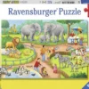 Ravensburger Puzzel Een Dag In De Dierentuin - 2x24 Stukjes - Kinderpuzzel