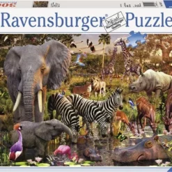 Ravensburger Puzzel Afrikaanse Dierenwereld - Legpuzzel - 3000 Stukjes