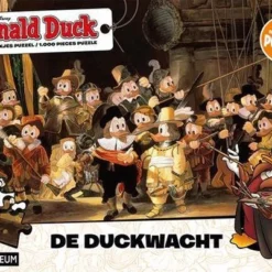Donald Duck Puzzel 1000 Stukjes - De Duckwacht