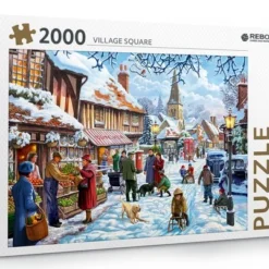 Rebo Productions Rebo Legpuzzel 2000 Stukjes - Village Square