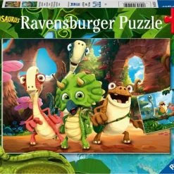 Ravensburger Puzzel De Kleine Dino-bende - 2 X 12 Stukjes - Kinderpuzzel