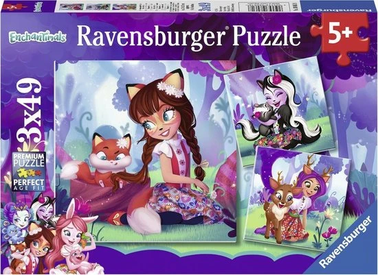 Ravensburger Puzzel Betoverende Zeemeerminnen - 3x49 Stukjes - Kinderpuzzel 8 Ravensburger Puzzel Betoverende Zeemeerminnen - 3x49 Stukjes - Kinderpuzzel - Afbeelding 8