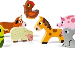 Janod Chunky Boerderij - Knopjespuzzel -Puzzels Verfijnd Winkel 550x402 13