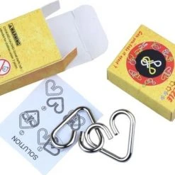 Enjoy Puzzles IQ Puzzels 3D - Metaal - 32 Stuks - Breinbrekers - Traktatie -Puzzels Verfijnd Winkel 550x402 21