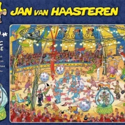 Jan Van Haasteren Acrobaten Circus Puzzel - 1000 Stukjes 14 Jan Van Haasteren Acrobaten Circus Puzzel - 1000 Stukjes -Puzzels Verfijnd Winkel 550x402 9