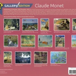 Goliath That's Life Gallery Edition: Claude Monet - 1000 Puzzelstukjes - Legpuzzel (68x48cm) -Puzzels Verfijnd Winkel 550x403 12