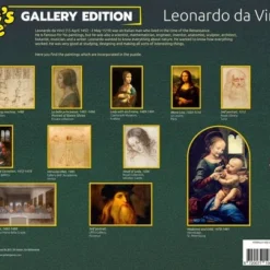Goliath That's Life Gallery Edition: Leonardo Da Vinci - 1000 Puzzelstukjes - Legpuzzel (68x48cm) -Puzzels Verfijnd Winkel 550x403 31