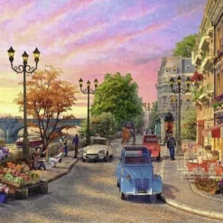 Ravensburger Puzzel Avondsfeer In Parijs - Legpuzzel - 500 Stukjes -Puzzels Verfijnd Winkel 550x403 38