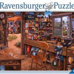 Ravensburger Puzzel Opa's Schuurtje - Legpuzzel - 1000 Stukjes