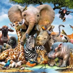 Ravensburger Puzzel Afrikaanse Vrienden - Legpuzzel - 300XXL Stukjes 10 Ravensburger Puzzel Afrikaanse Vrienden - Legpuzzel - 300XXL Stukjes -Puzzels Verfijnd Winkel 550x403 48