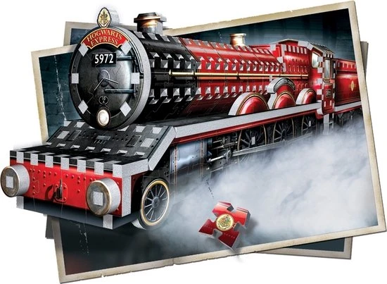 Wrebbit 3D Puzzel - Harry Potter Hogwarts Express - 460 Stukjes 9 Wrebbit 3D Puzzel - Harry Potter Hogwarts Express - 460 Stukjes - Afbeelding 9