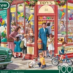 Falcon Puzzel The Toy Shop - Legpuzzel - 1000 Stukjes -Puzzels Verfijnd Winkel 550x403 56