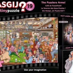 Wasgij Destiny 19 Caf De Puzzelhoek! Puzzel - 1000 Stukjes -Puzzels Verfijnd Winkel 550x404 19