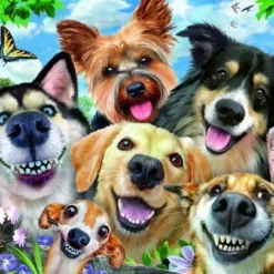 Ravensburger Puzzel Vrolijke Honden - Legpuzzel - 500 Stukjes -Puzzels Verfijnd Winkel 550x404 24