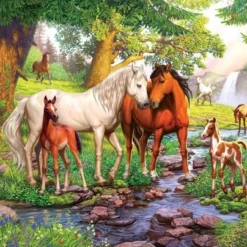 Ravensburger Puzzel Wilde Paarden Bij De Rivier - Legpuzzel - 300XXL Stukjes -Puzzels Verfijnd Winkel 550x404 35