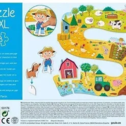 Goula Vormenpuzzel Boerderij Junior Hout - 17 Stukjes -Puzzels Verfijnd Winkel 550x405 14