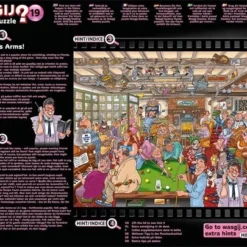 Wasgij Destiny 19 Caf De Puzzelhoek! Puzzel - 1000 Stukjes -Puzzels Verfijnd Winkel 550x405 29