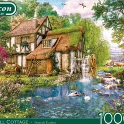 Falcon Puzzel Watermill Cottage - Legpuzzel - 1000 Stukjes -Puzzels Verfijnd Winkel 550x405 32