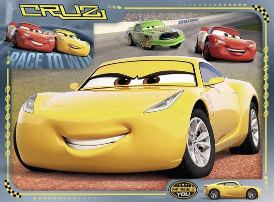 Ravensburgerpuzzel Disney Cars 3 Let's Race! - 12+16+20+24 Stukjes 3 Ravensburgerpuzzel Disney Cars 3 Let's Race! - 12+16+20+24 Stukjes - Afbeelding 3