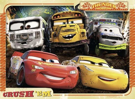 Ravensburgerpuzzel Disney Cars 3 Let's Race! - 12+16+20+24 Stukjes 6 Ravensburgerpuzzel Disney Cars 3 Let's Race! - 12+16+20+24 Stukjes - Afbeelding 6