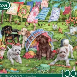 Falcon De Luxe Puppies In The Garden 1000 Stukjes - Legpuzzel Voor Volwassenen 6 Falcon De Luxe Puppies In The Garden 1000 Stukjes - Legpuzzel Voor Volwassenen -Puzzels Verfijnd Winkel 550x405 42