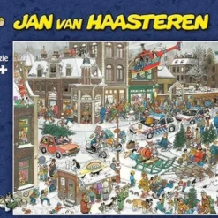 Jan Van Haasteren Kerstmis Puzzel - 1000 Stukjes -Puzzels Verfijnd Winkel 550x406 1
