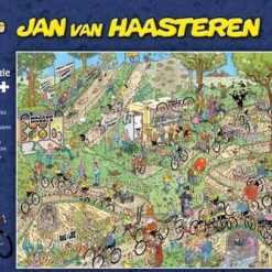 Jan Van Haasteren Wereldkampioenschappen Veldrijden Puzzel - 1000 Stukjes -Puzzels Verfijnd Winkel 550x406 16