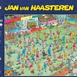 Jan Van Haasteren WK Vrouwenvoetbal Puzzel - 1000 Stukjes -Puzzels Verfijnd Winkel 550x406 24