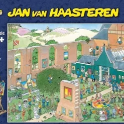 Jan Van Haasteren De Kunstmarkt Puzzel - 1000 Stukjes -Puzzels Verfijnd Winkel 550x406 34