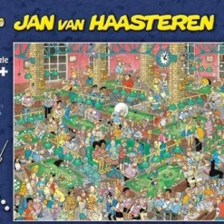 Jan Van Haasteren Krijt Op Tijd! Puzzel - 1500 Stukjes -Puzzels Verfijnd Winkel 550x406 37