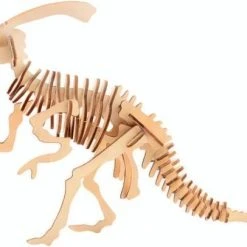 Merkloos Houten 3D Dinosaurus Puzzel, 4 Assorti -Puzzels Verfijnd Winkel 550x406 60