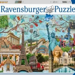 Ravensburger Puzzel Big City Collage - Legpuzzel - 5000 Stukjes -Puzzels Verfijnd Winkel 550x406 68