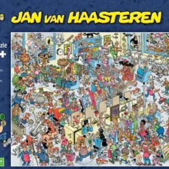 Jan Van Haasteren Bij De Kapper 1000 Stukjes - Legpuzzel 6 Jan Van Haasteren Bij De Kapper 1000 Stukjes - Legpuzzel -Puzzels Verfijnd Winkel 550x407 2