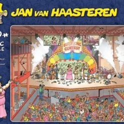 Jan Van Haasteren Eurovisie Songfestival Puzzel - 1000 Stukjes -Puzzels Verfijnd Winkel 550x407 33