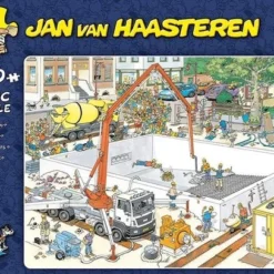 Jan Van Haasteren Bijna Klaar Puzzel - 1000 Stukjes -Puzzels Verfijnd Winkel 550x407 37