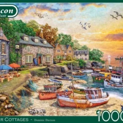 Falcon Puzzel Harbour Cottages - Legpuzzel - 1000 Stukjes -Puzzels Verfijnd Winkel 550x407 45