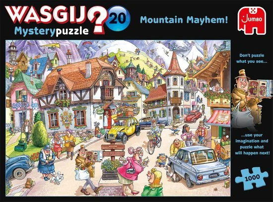 Wasgij Mystery 20 Vakantie In De Bergen! Puzzel - 1000 Stukjes 5 Wasgij Mystery 20 Vakantie In De Bergen! Puzzel - 1000 Stukjes - Afbeelding 5