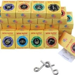 Enjoy Puzzles IQ Puzzels 3D - Metaal - 32 Stuks - Breinbrekers - Traktatie -Puzzels Verfijnd Winkel 550x409 8