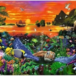 Ravensburger Puzzel Schildpad In Het Rif - Legpuzzel - 500 Stukjes -Puzzels Verfijnd Winkel 550x411 4