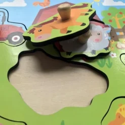 Pucts Houten Puzzel Boerderij Dieren Vanaf 1 Jaar 7 Pucts Houten Puzzel Boerderij Dieren Vanaf 1 Jaar -Puzzels Verfijnd Winkel 550x412 17