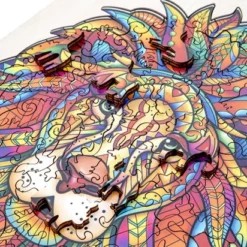 Grafix Houten Puzzel Leeuw | Unieke Puzzelstukjes In Vorm Van Dieren | 140 Puzzelstukjes | Puzzel Voor Kinderen En Volwassenen | Formaat 30 X 22.5 CM | Cadeau Voor Jong En Oud -Puzzels Verfijnd Winkel 550x412 26