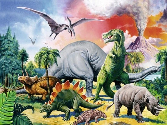 Ravensburger Puzzel Tussen De Dinosauri Rs - Legpuzzel - 100 Stukjes 7 Ravensburger Puzzel Tussen De Dinosauri Rs - Legpuzzel - 100 Stukjes - Afbeelding 7
