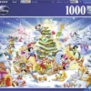 Ravensburger Puzzel Kerstmis Met Disney - Legpuzzel - 1000 Stukjes