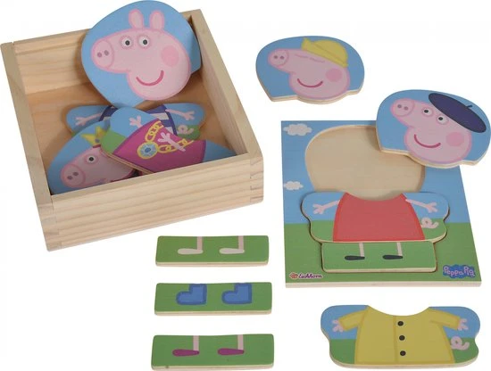 Eichhorn Peppa Pig Houten Legpuzzel 4 Eichhorn Peppa Pig Houten Legpuzzel - Afbeelding 4