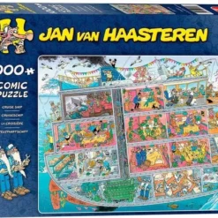 Jan Van Haasteren Cruiseschip Puzzel - 1000 Stukjes 30 Jan Van Haasteren Cruiseschip Puzzel - 1000 Stukjes -Puzzels Verfijnd Winkel 550x417 1