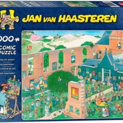 Jan Van Haasteren De Kunstmarkt Puzzel - 1000 Stukjes -Puzzels Verfijnd Winkel 550x419 2