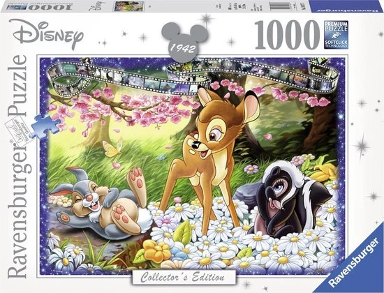 Ravensburger Puzzel Disney Bambi - Legpuzzel - 1000 Stukjes 1 Ravensburger Puzzel Disney Bambi - Legpuzzel - 1000 Stukjes